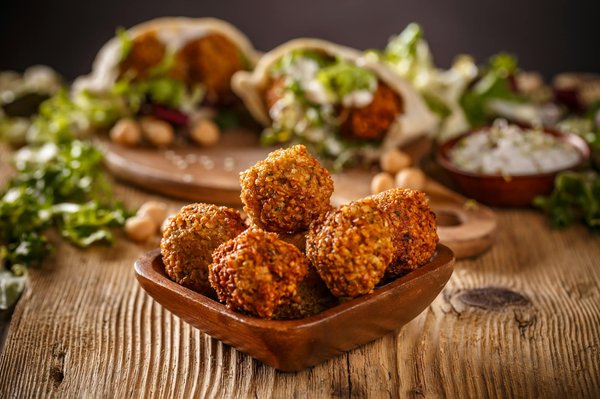 Was ist das beste Rezept für knusprige vegetarische Falafel?